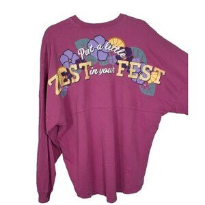 Disney Parks Spirit Jersey 2019‎ Epcot Flower & Garden Zest In Your Fest Large